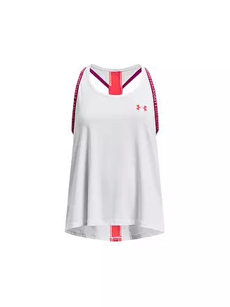 UNDER ARMOUR | Canotta da fitness per ragazze UA-Knockout | weiss